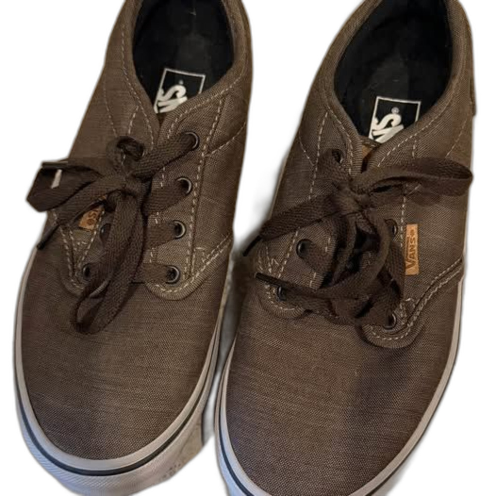 Vans Kids Atwood Low Textile Sneakers - Youth Size 3